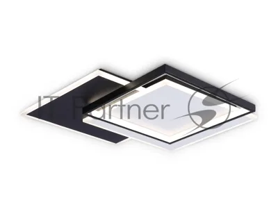 Светильник Ambrella light FA7723 WH/BK белый/черный 3000K-6400K 82W 500*500*70 (ПДУ РАДИО 2.4G)