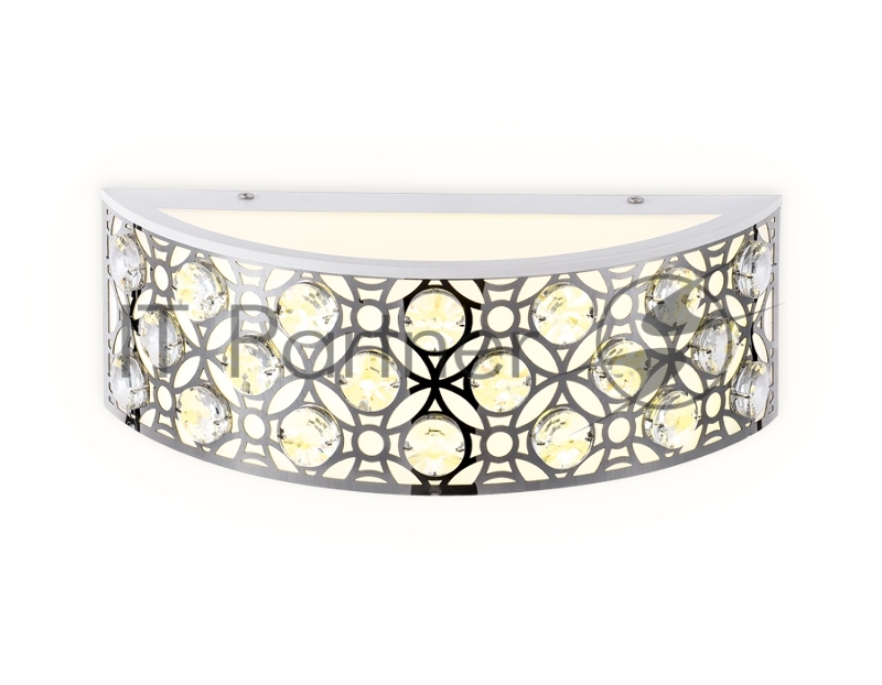 Светильник Ambrella light FA9411 WH/CH белый/хром 4200K 12W 300*110*100