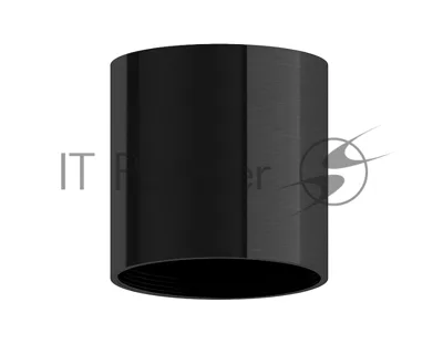 Корпус светильника C6303 DCH черный хром D60*H60mm MR16 GU5.3