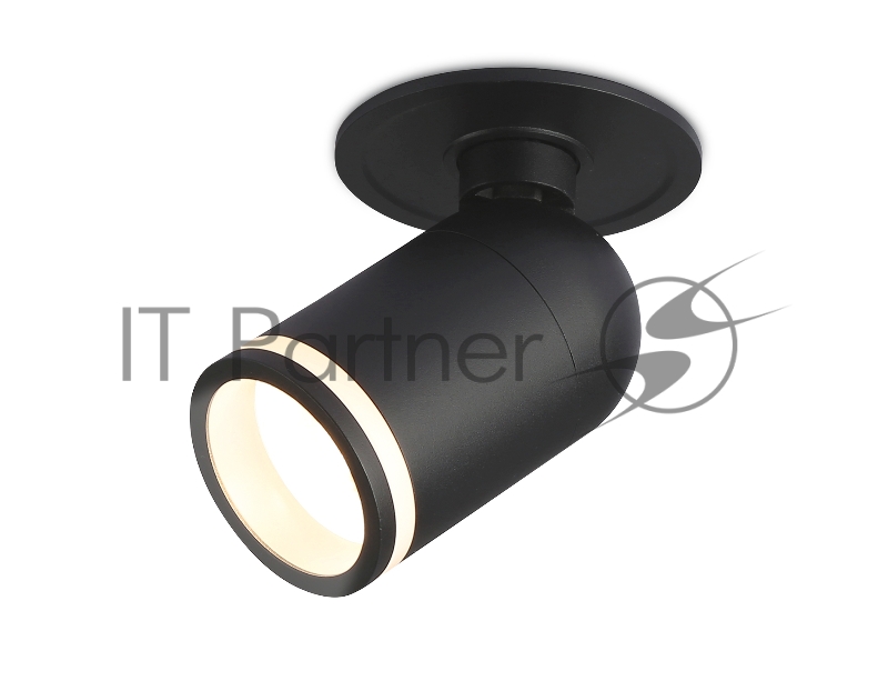 Светильник Ambrella light TA1273 SBK/FR черный песок/белый матовый MR16 GU5.3 D55*136