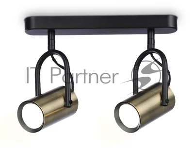 Светильник Ambrella light TA13194/2 BK/SB черный/бронза GU10/2 max 12W 260*100*195