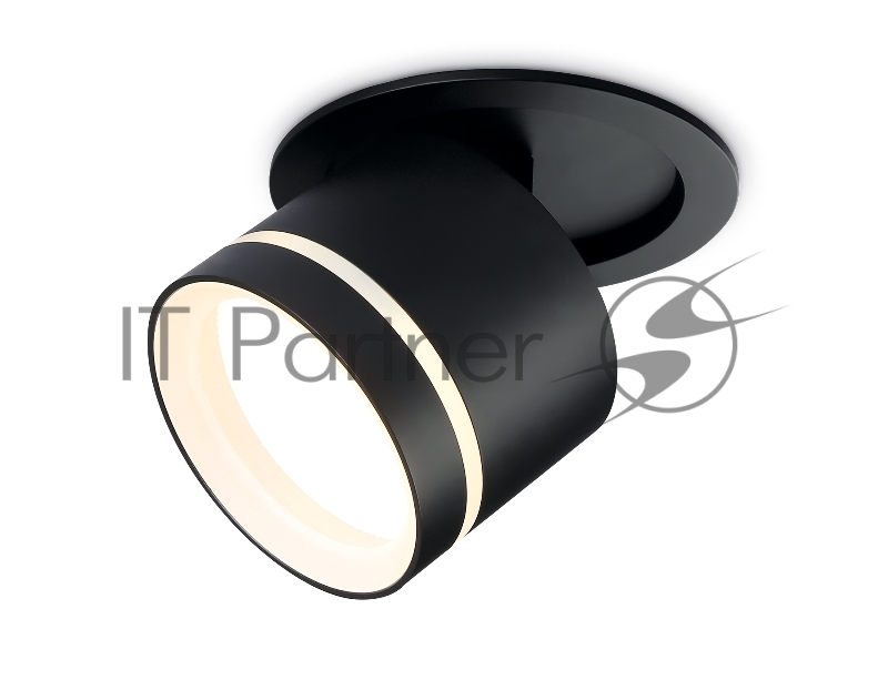 Светильник Ambrella light TA1432 SBK/FR черный песок/белый матовый GX53 D85*95