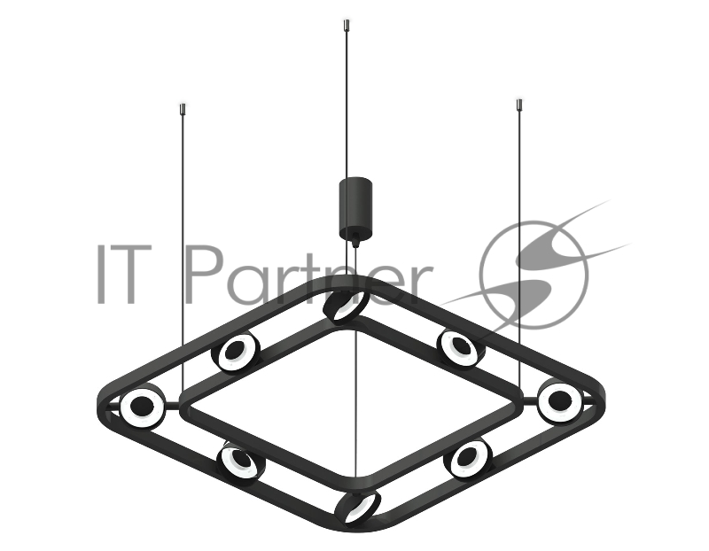 Корпус светильника C9182/8 SBK черный песок 700*700*800mm GX53/8
