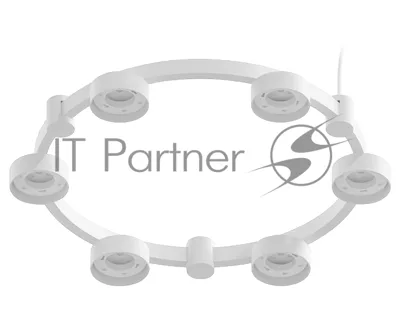 Корпус светильника C9231/6 SWH белый песок D550*70.5mm GX53/6