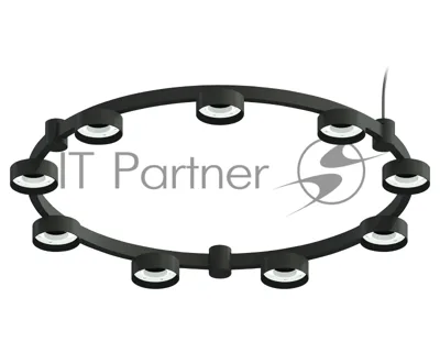 Корпус светильника C9242/9 SBK черный песок D740*70.5mm GX53/9