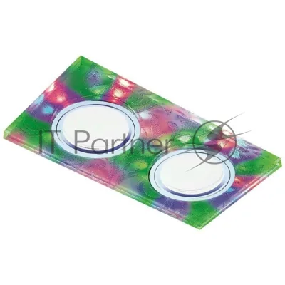 Корпус светильника S234/2 W/CH/M белый/хром/MR16+3W/2MR16+6W(LED MULTI)