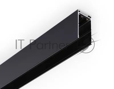 Шинопровод накладной Ambrella light GL1004 BK черный IP20 220V 2000*30.6*56