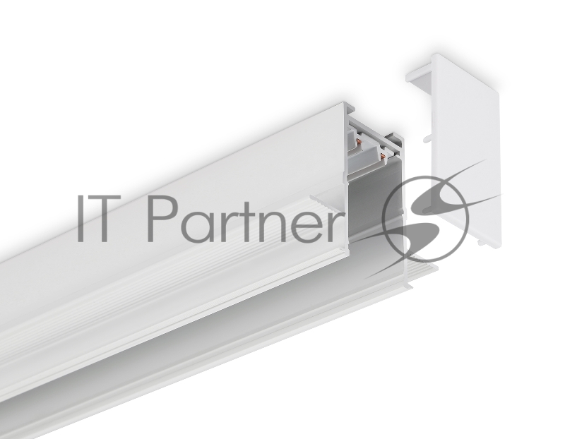 Шинопровод встраиваемый Ambrella light GL1011 WH белый IP20 220V 3000*62.5*56
