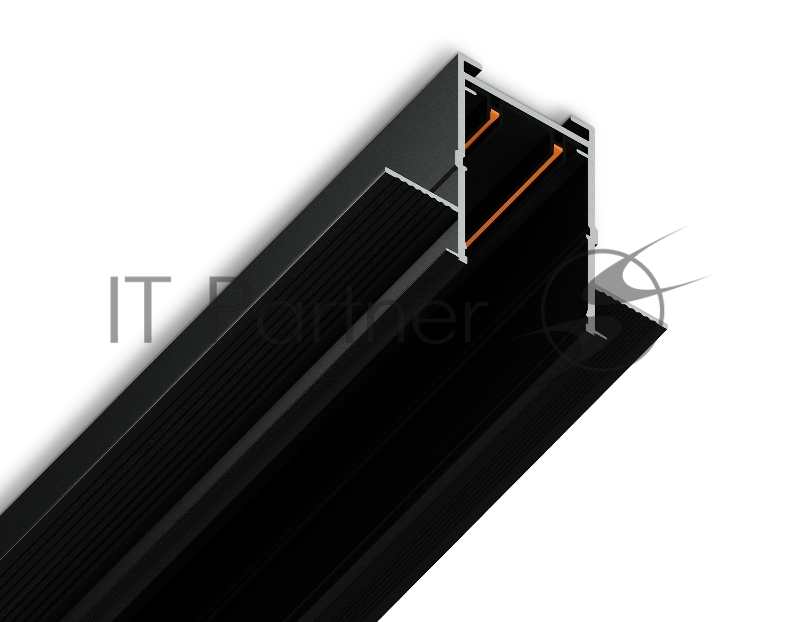 Шинопровод встраиваемый Ambrella light GL1012 BK черный IP20 220V 3000*62.5*56