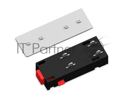 GL1106 BK черный коннектор питания с соединителем для шинопровода Magnetic 220V 68*28.5*18