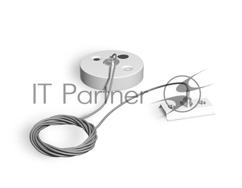 GL7191 WH белый подвес тросовый для однофазного шинопровода Standard 220V NEW 1.5m