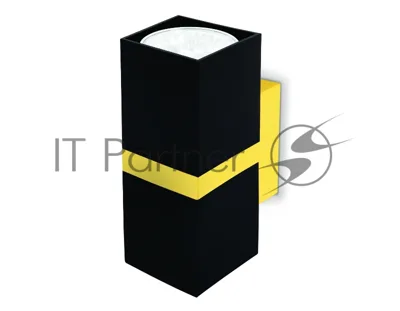 Настенный светильник FW246/2 BK/GD черный/золото GU10*2 max 12W 155*61*80