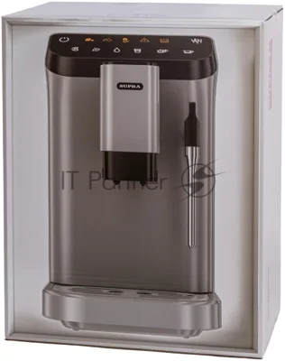 Кофемашина Supra CMS-3700 1350Вт серебристый