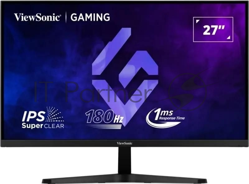 Монитор ViewSonic 27" VX27G1-HD черный IPS LED 16:9 HDMI матовая 300cd 178гр/178гр 1920x1080 180Hz DP FHD 3.5кг