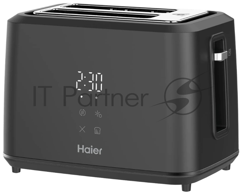 Тостер Haier HT-503 черный, 930 Вт, 2 слота