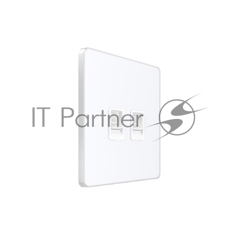 Systeme Electric Systeme Infinity Арктический лед Розетка информационная RJ-45 кат.5e 2-я