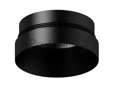 Насадка для корпуса светильника N6131 PBK черный полированный D60*H25mm Out10mm MR16