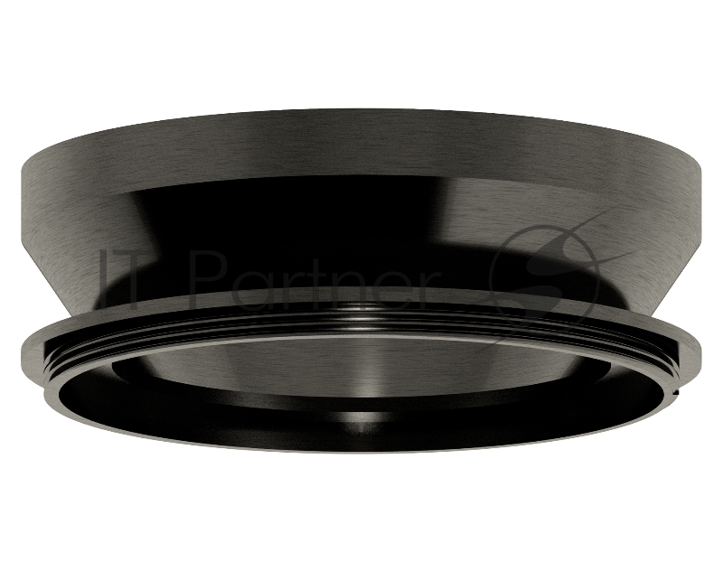 Насадка для корпуса светильника N8902 PBK черный полированный D85*H30mm Out25mm GX53