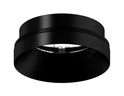 Насадка для корпуса светильника N7031 PBK черный полированный D70*H27mm Out10mm MR16