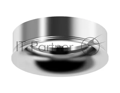 Насадка для корпуса светильника N7012 PSL серебро полированное D70*H20mm Out2mm MR16
