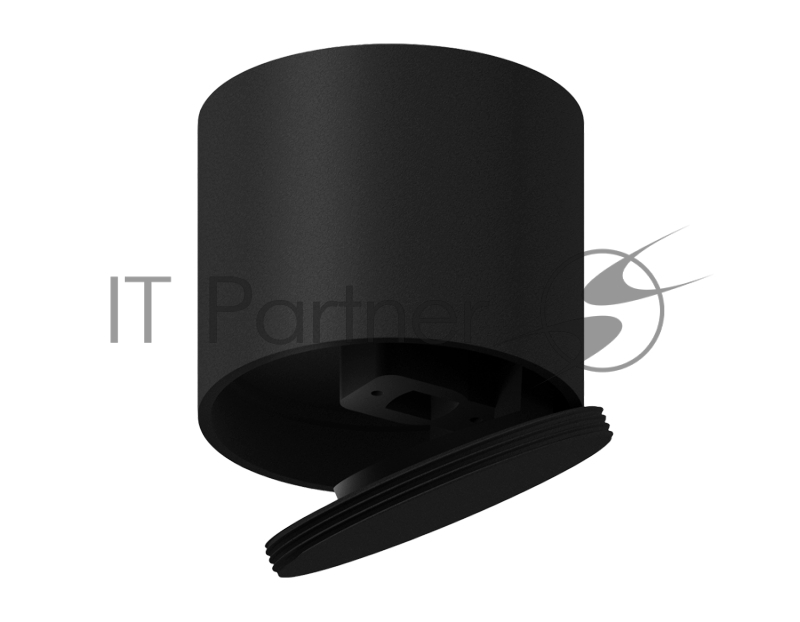 Крепеж для корпуса A2221 BK черный D60*H50mm Out45mm (для корпуса D60mm)