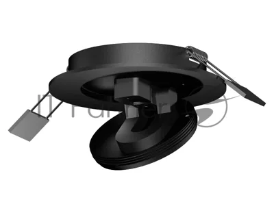 Крепеж для корпуса A2242 SBK черный песок D90*H40mm Out14 (для корпуса D60mm)