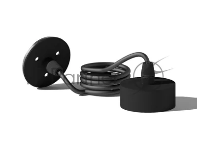 Крепеж для корпуса A2302 SBK черный песок D60*H1000mm