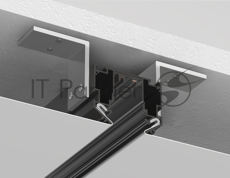 Шинопровод GL1019 BK черный IP20 220V 3000*62,5*51,5
