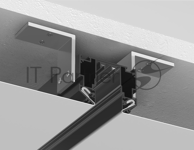 Шинопровод GL1017 BK черный IP20 220V 2000*62,5*51,5