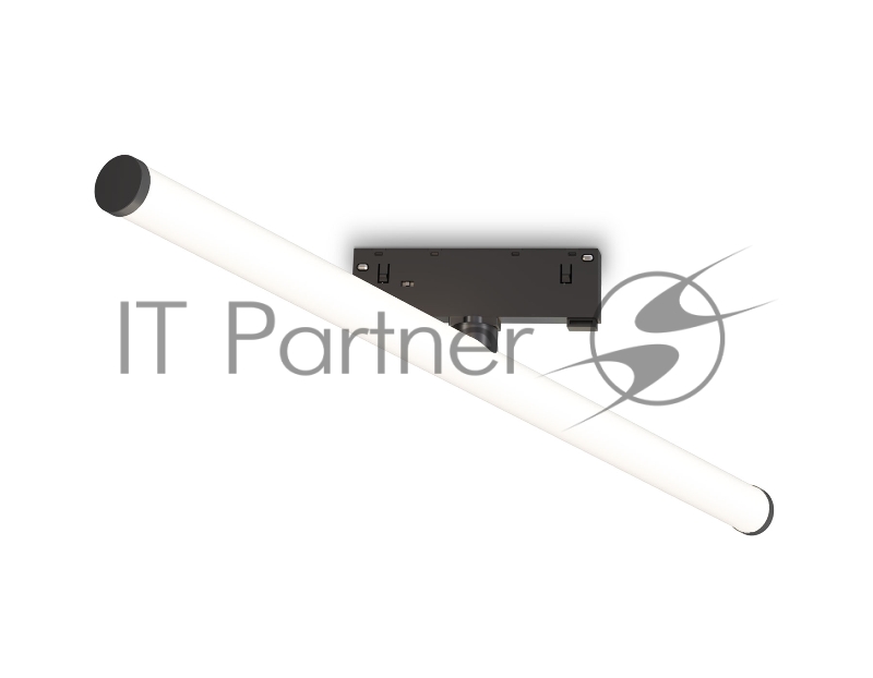 Трековый светильник GL2375 BK черный IP20 20W 3CCT 3000-6400K 48V 600*25*73