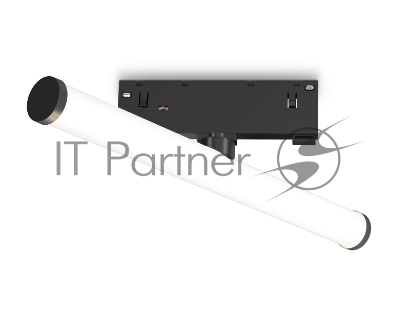Трековый светильник GL2370 BK черный IP20 10W 3CCT 3000/4200/6400K 48V 300*25*73