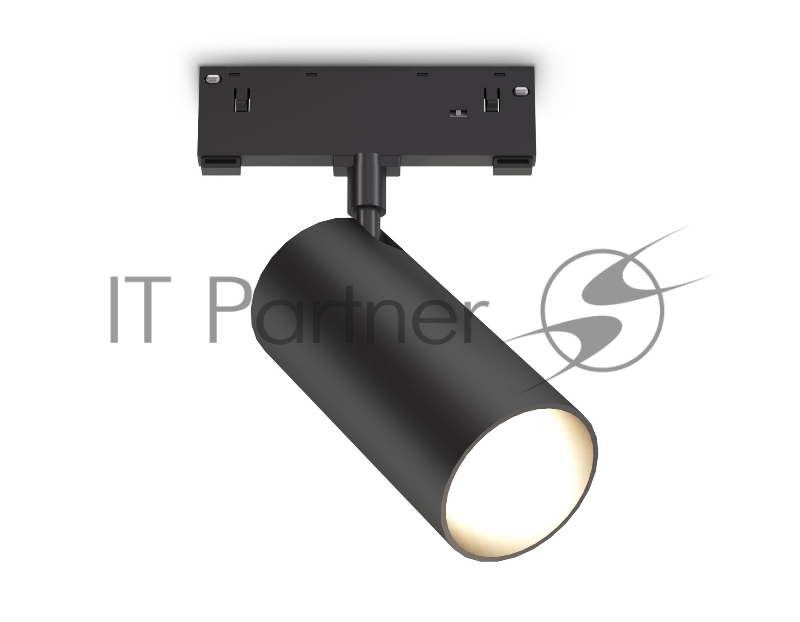 Трековый светильник GL2315 BK черный IP20 24W 3CCT 3000-6400K 48V D65*140