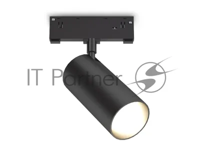 Трековый светильник GL2315 BK черный IP20 24W 3CCT 3000-6400K 48V D65*140