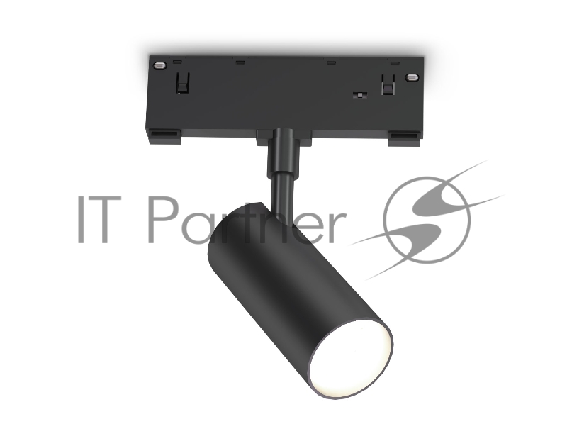 Трековый светильник GL2305 BK черный IP20 12W 3CCT 3000-6000K 48V 24° D45*100