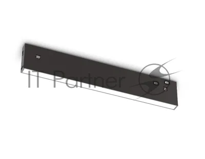Трековый светильник GL2320 BK черный IP20 10W 3CCT 3000/4200/6400K 48V 200*10*37