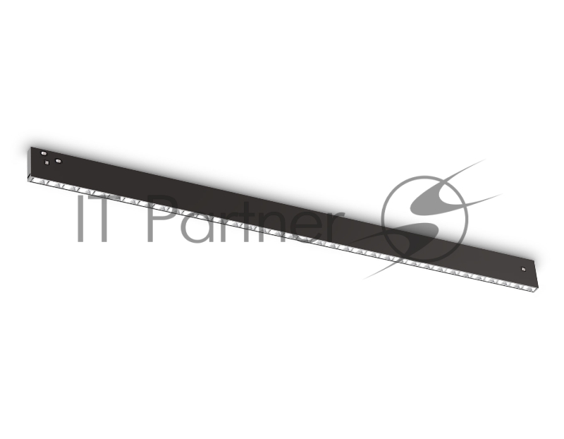 Трековый светильник GL2345 BK черный IP20 30W 3CCT 3000-6400K 48V 600*10*37