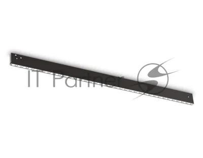 Трековый светильник GL2345 BK черный IP20 30W 3CCT 3000-6400K 48V 600*10*37