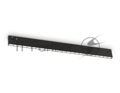 Трековый светильник GL2340 BK черный IP20 20W 3CCT 3000-6400K 48V 400*10*37