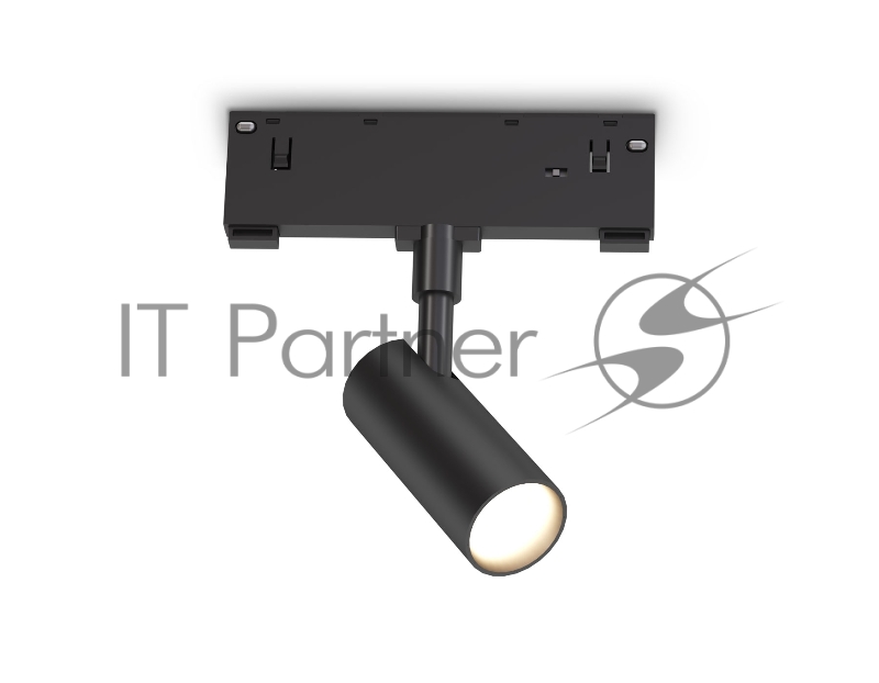 Трековый светильник GL2301 BK черный IP20 6W 3CCT 3000/4200/6400K 48V D35*80