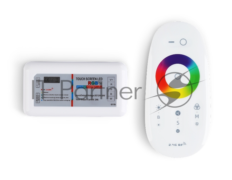Контроллер GS11451 RGB/RGBW (RGB 18A 12V 216W/24V 432W/RGBW 24A 12V 288W/24V 576W ПДУ Радио 2.4 AAA)