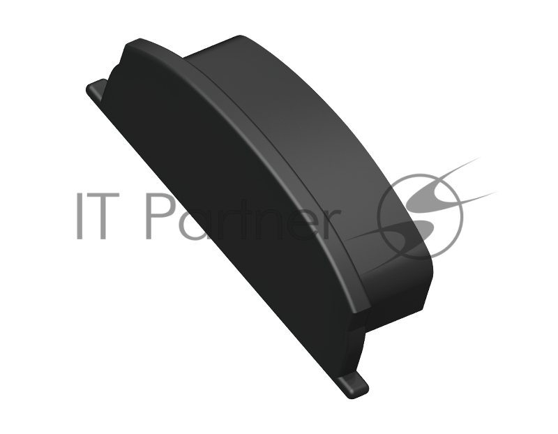 Заглушка для профиля GP8210 BK черный 18*4