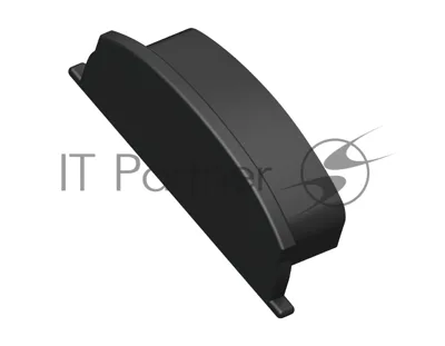 Заглушка для профиля GP8210 BK черный 18*4