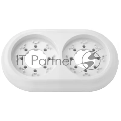 Рамка Bylectrica Рамка 2-местн. серия РЕТРО, белый (ЮЛИГ.735212.471)