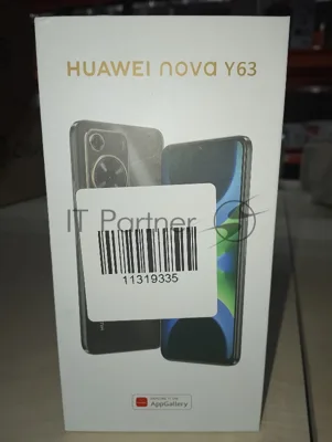 (Б/У) Мобильный телефон HUAWEI NOVA Y63 6/128GB GFY-LX1 51098HTY BLACK [Cм.описание!]