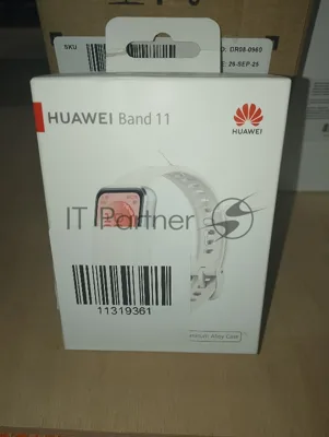 (Б/У) Фитнес-браслет HUAWEI BAND 11 WHITE ALUM 55020GVC [Cм.описание!]