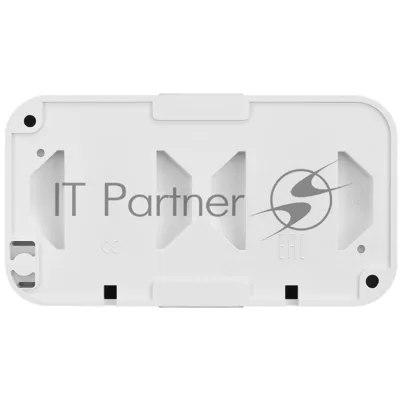 Блок (2 выкл. + роз с земл.) Bylectrica ОУ IP54 серия ПРАЛЕСКА АКВА, белый (2В-РЦ-659)
