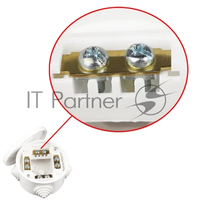 Распределительная коробка Bylectrica Рапред. коробка IP44 с клемн. колод., Ø69х43 мм, 4 ввода (КМ-223)