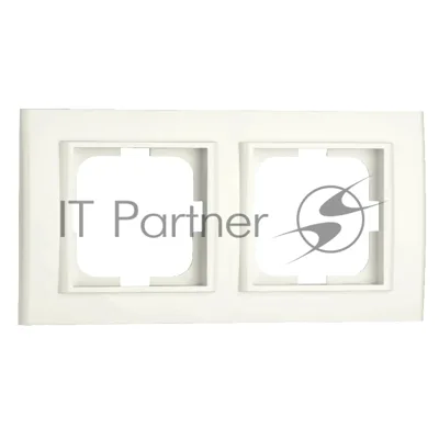 Ovivo Рамка 2-местн. МИНА (MINA), крем, 401-020000-226