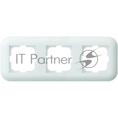Ovivo Рамка 3-местн. ЛОФТ (LOFT), белый, 404-010001-227