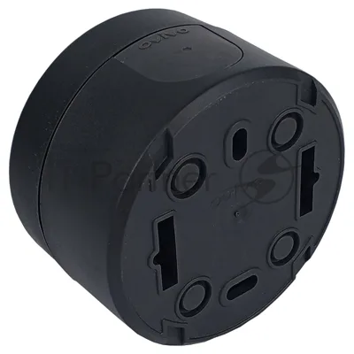 Ovivo Розетка комп. 1-местн. (RJ45 CAT6), ИксВан (xONE), черный, 406-250000-229